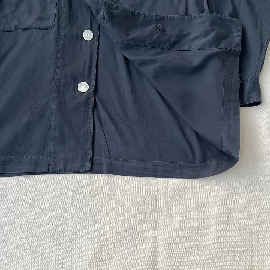 00s 꼼데가르송 옴므 플러스 빅 버튼 셔츠 상품이미지5