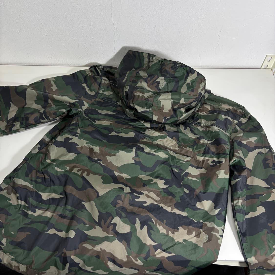 S 슈퍼드라이 카모블라쥬 아노락 후드바막 상품이미지3