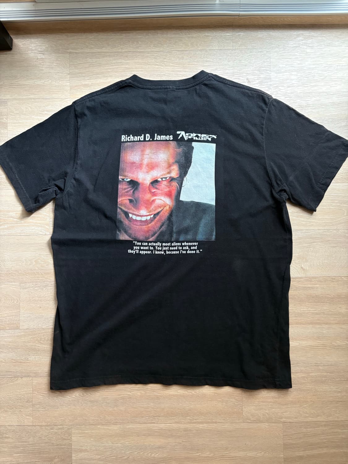 Aphex Twin 에이펙스트윈 빈티지 티셔츠 밴드티 슈프림 상품이미지4