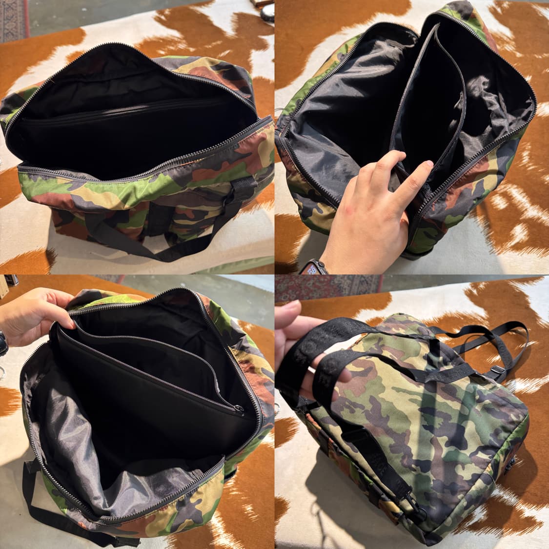 노스페이스 퍼플라벨 나나미카 3way 브리프 카모 백 (OS) 상품이미지8