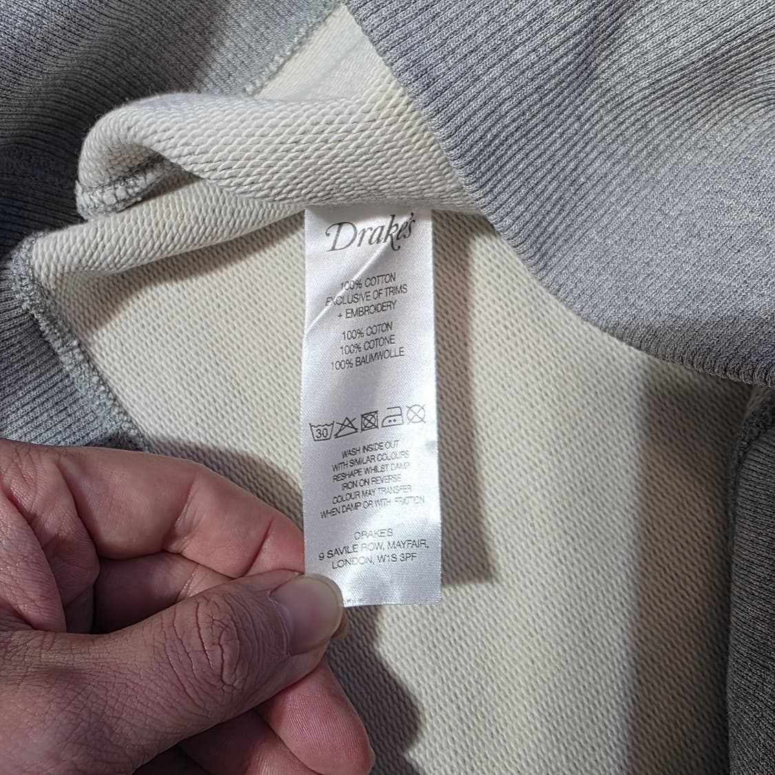 [36]Drakes 드레익스 맨투맨 상품이미지6