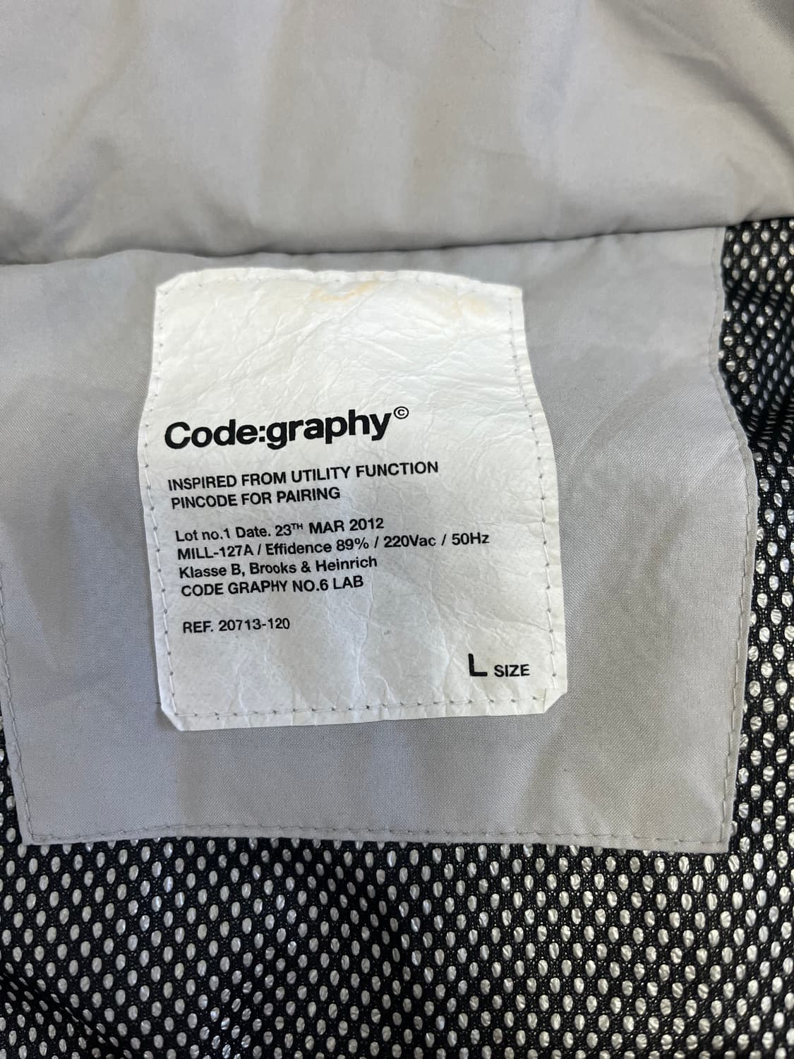 코드그라피 프리마로프트 패딩L 상품이미지7