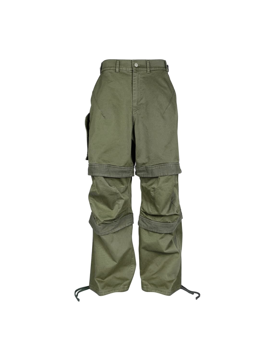 [2] 파 아카이브 레이어드 워크 팬츠 올리브 상품이미지1