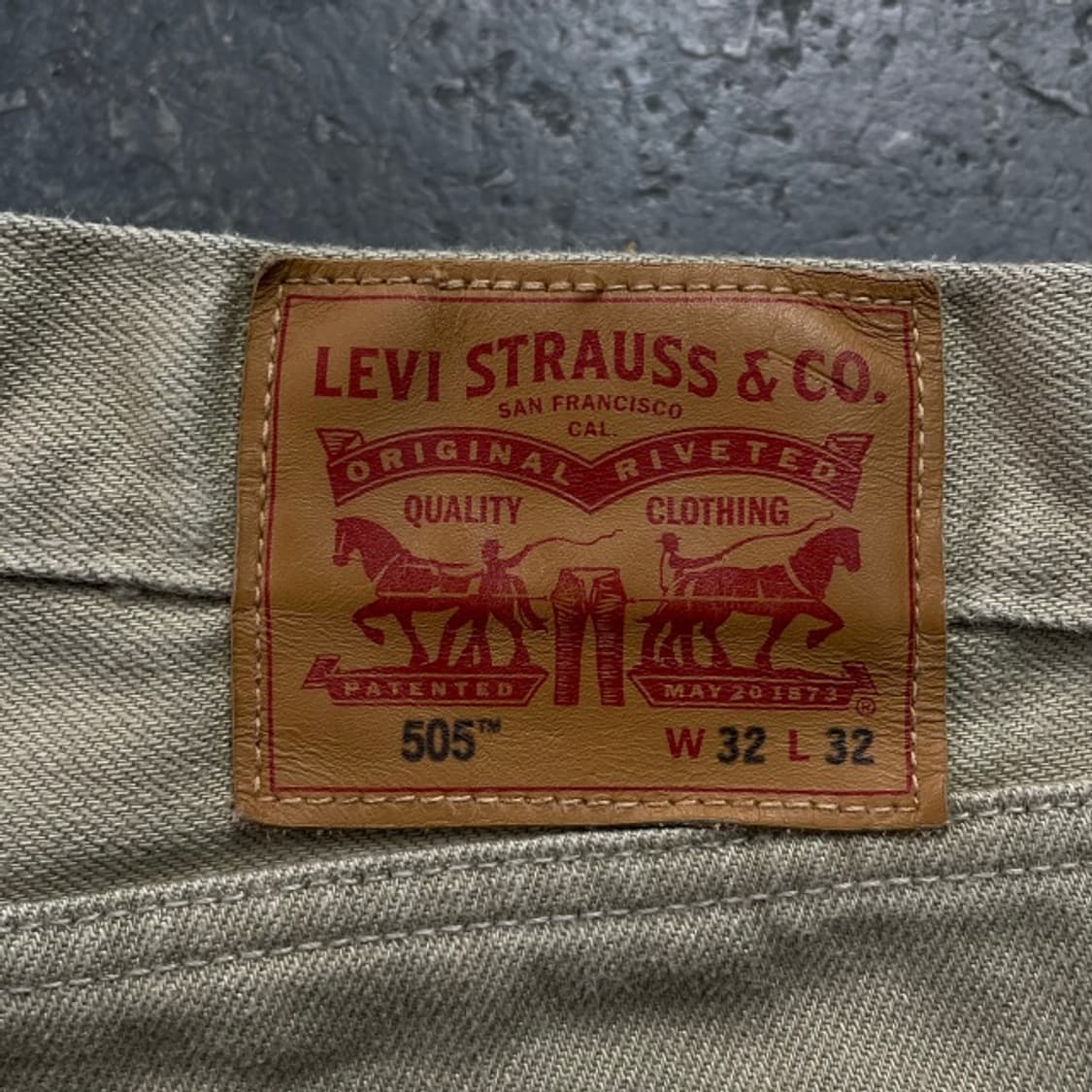 32 리바이스 505 치노팬츠 상품이미지5