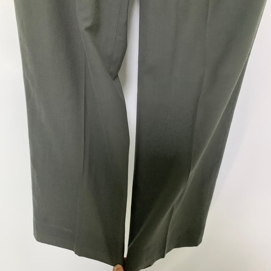 YSL 생로랑 입생로랑 뿌르옴므 올리브 슬랙스 팬츠 30인치 남녀공용 상품이미지3