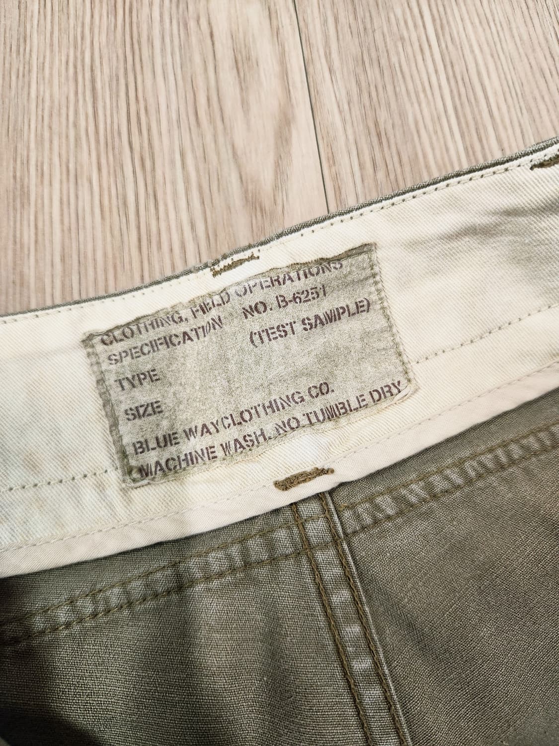 B-6251 오리지널 밀리터리 하프 팬츠 상품이미지8