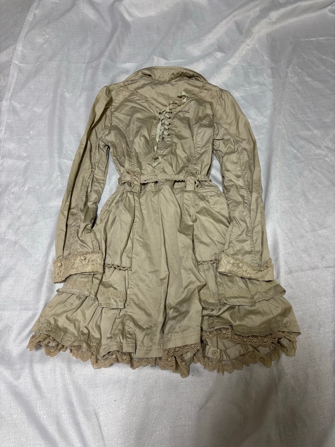 “Axes Femme” Frill Detail Dress 상품이미지7
