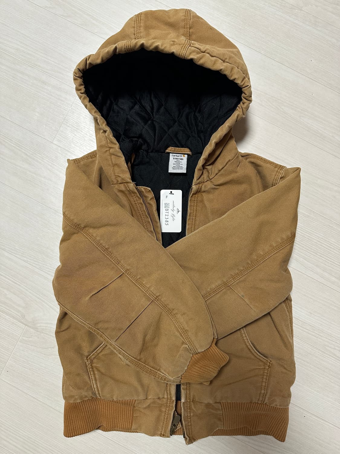 칼하트 후드집업 키즈 덕 액티브 자켓 상품이미지2