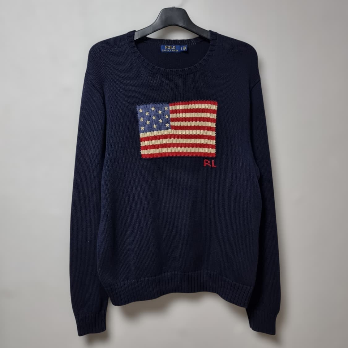 폴로 랄프로렌 성조기 니트 100 상품이미지1