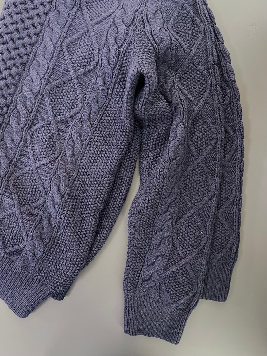 [L] 폴로 랄프로렌 꽈배기 코튼 니트 상품이미지4