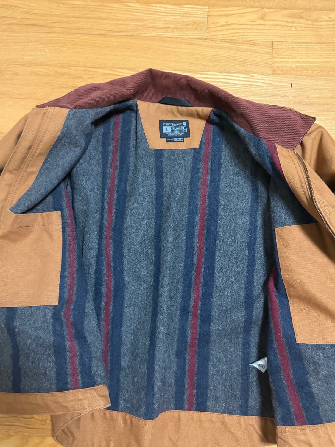 칼하트 디트로이트 릴렉스핏 자켓 L 상품이미지2