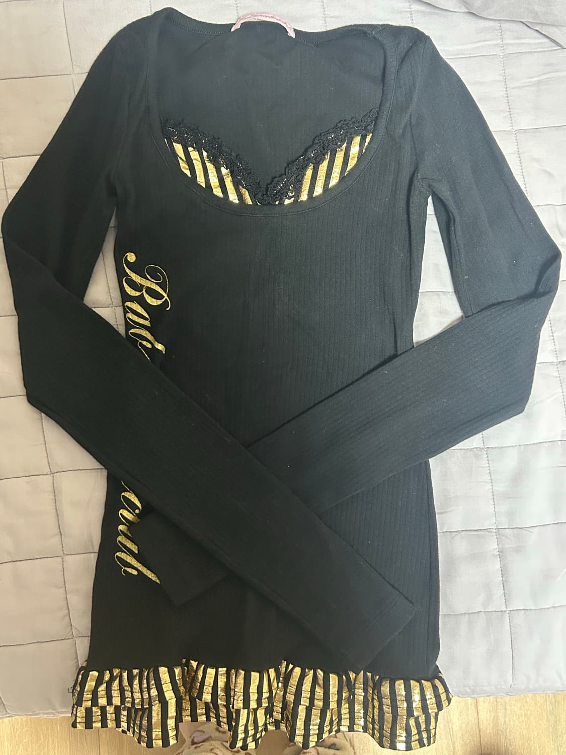 베메클 디스코탑 블랙 갸루 오네갸루 베메클 일본 상품이미지2