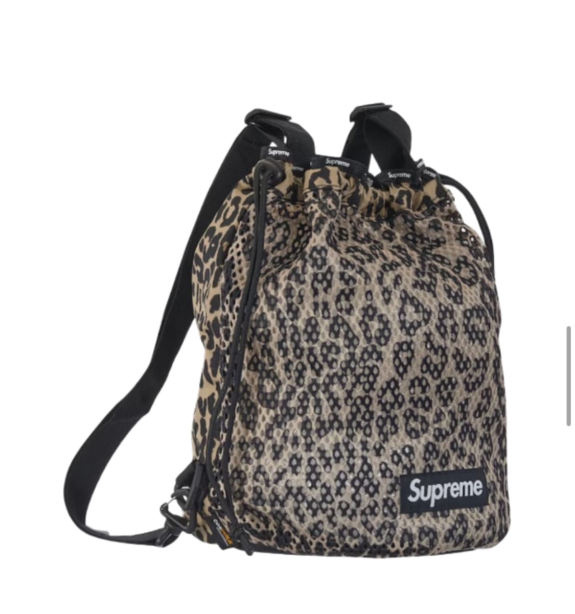 슈프림 레오파드 매쉬백팩 23ss 상품이미지1