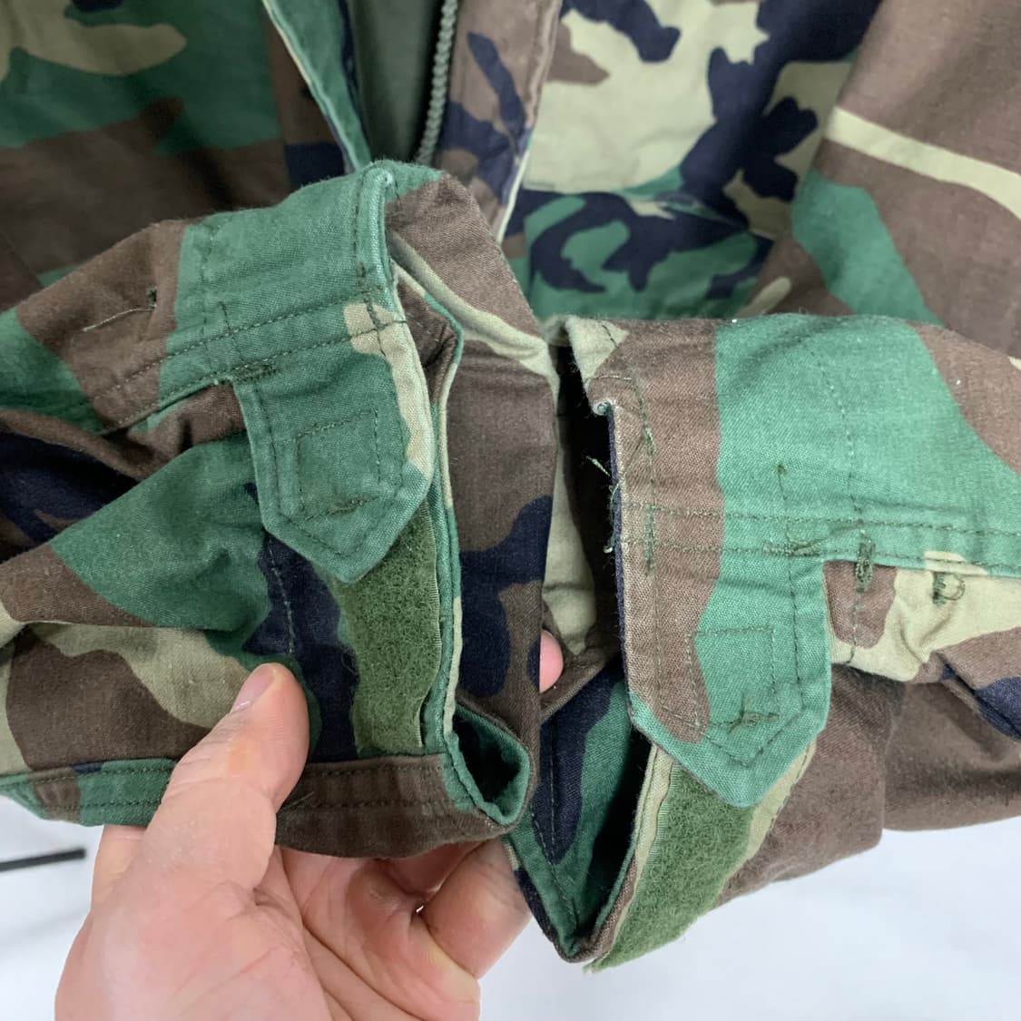 90‘s US Army 미군 오리지널 우드랜드 카모 M-65 필드자켓 상품이미지4