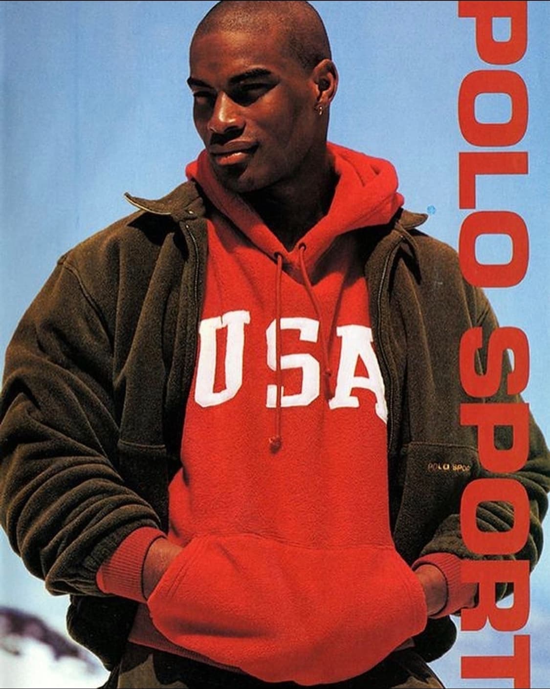 90's 폴로 랄프로렌 빈티지 USA 로고 스웻셔츠 M 정품 상품이미지9