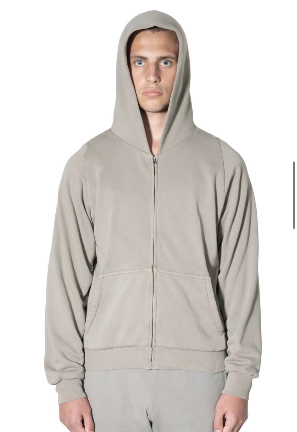 이지갭 후드 집업 라이트그레이 상품이미지1