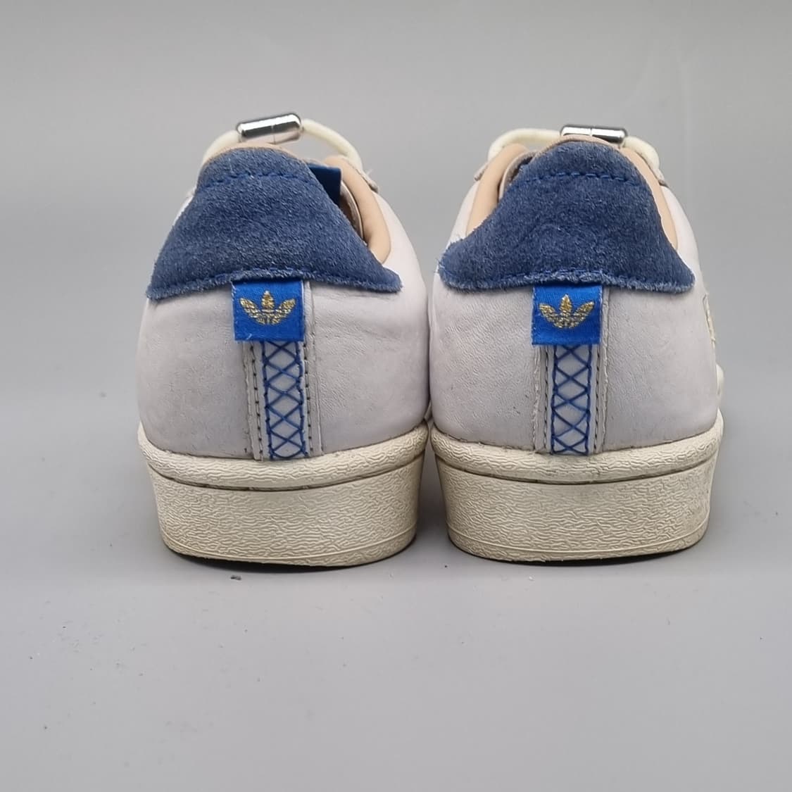 아디다스 슈퍼스타 화이트블루 운동화 220 상품이미지4