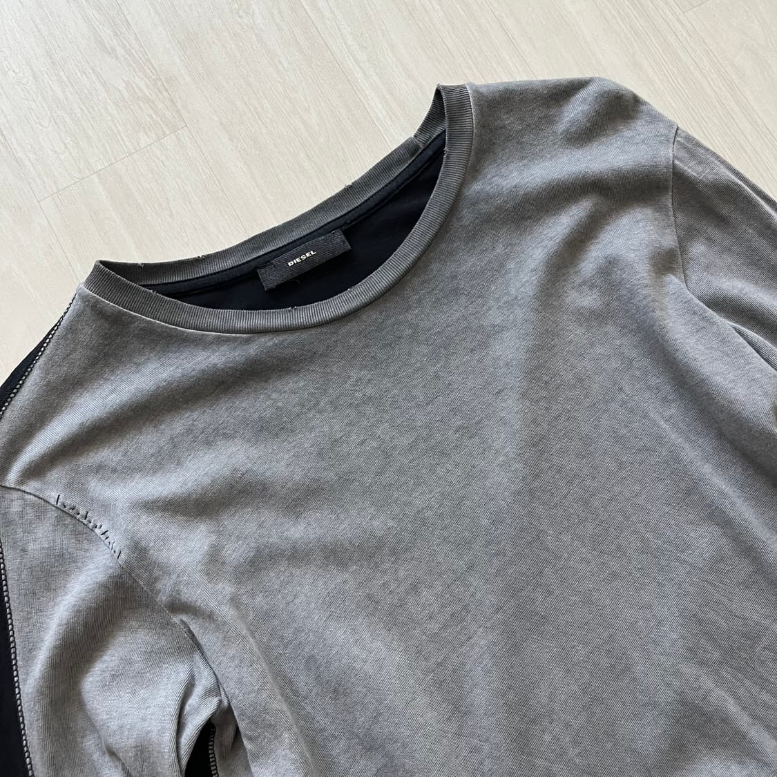 Diesel . 디젤 투톤 그런지 롱슬리브 상품이미지7