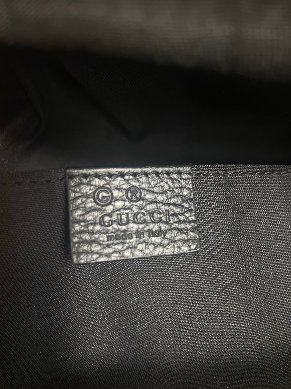 GUCCI 구찌 GG 패브릭 바이크 밸트백 한국 명품 감정원 정품인증 상품이미지10