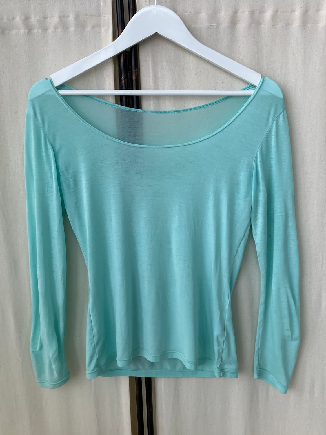 jpn vintage mint sheer long sleeve 상품이미지3