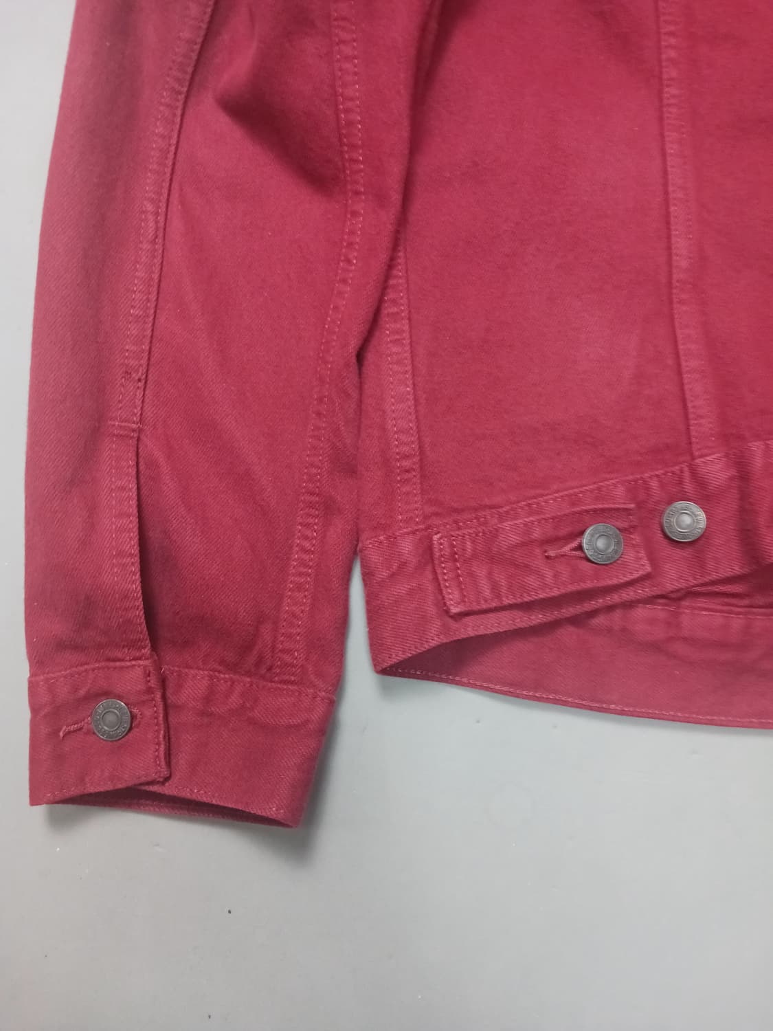 [L] 리바이스 타입3 버건디 마룬 트러커 자켓 상품이미지9