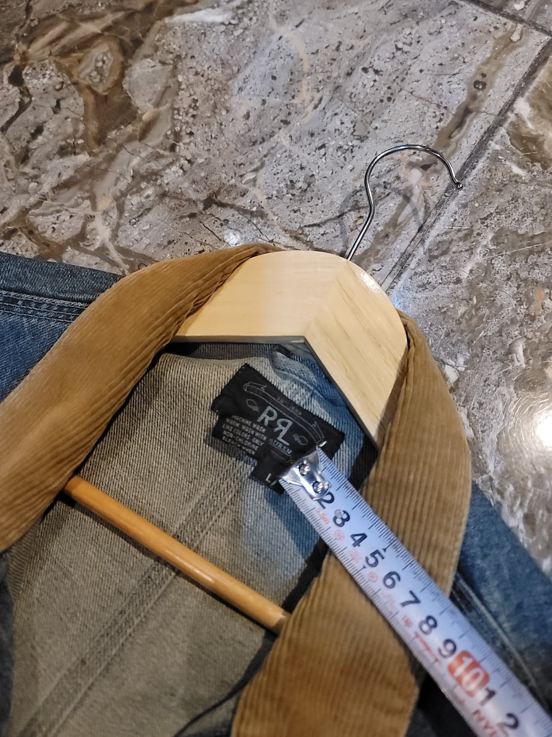 RRL 데님 코듀로이 카라 자켓 상품이미지4