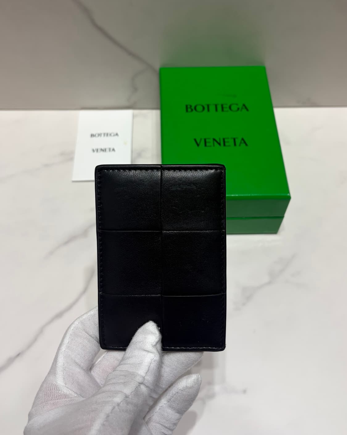 [정품] 보테가베네타 카세트 카드지갑 상품이미지1