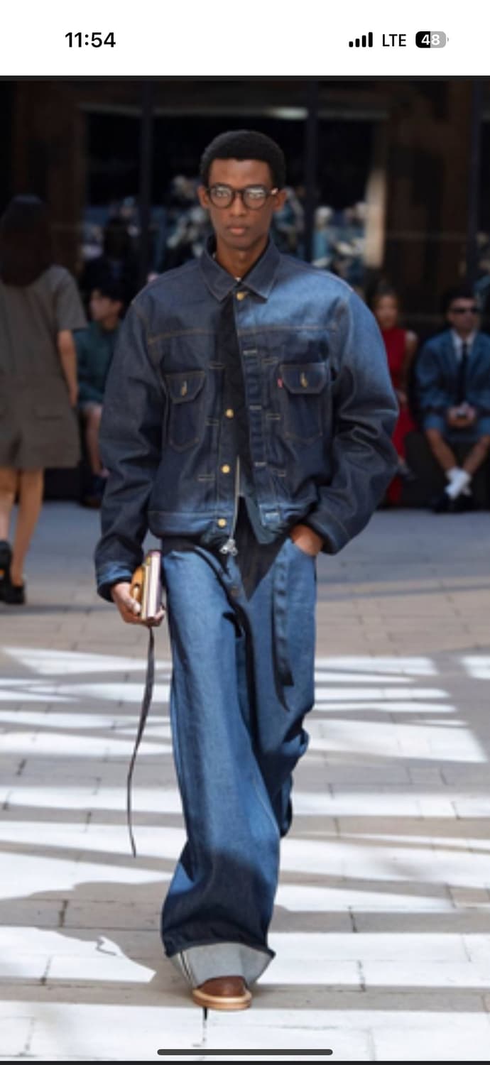 리바이스 사카이 데님팬츠 (새상품 사이즈3) 상품이미지1