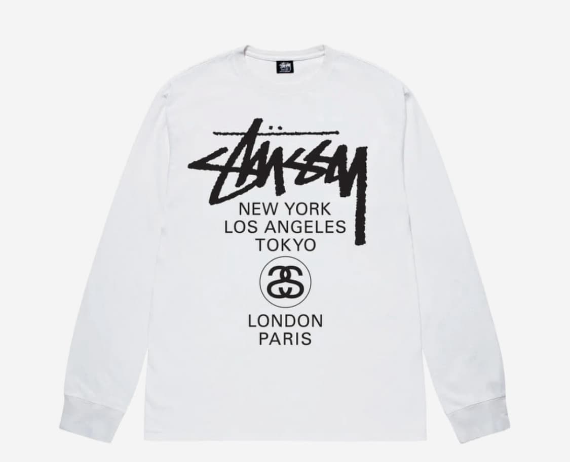 스투시 월드투어 롱슬리브 상품이미지3