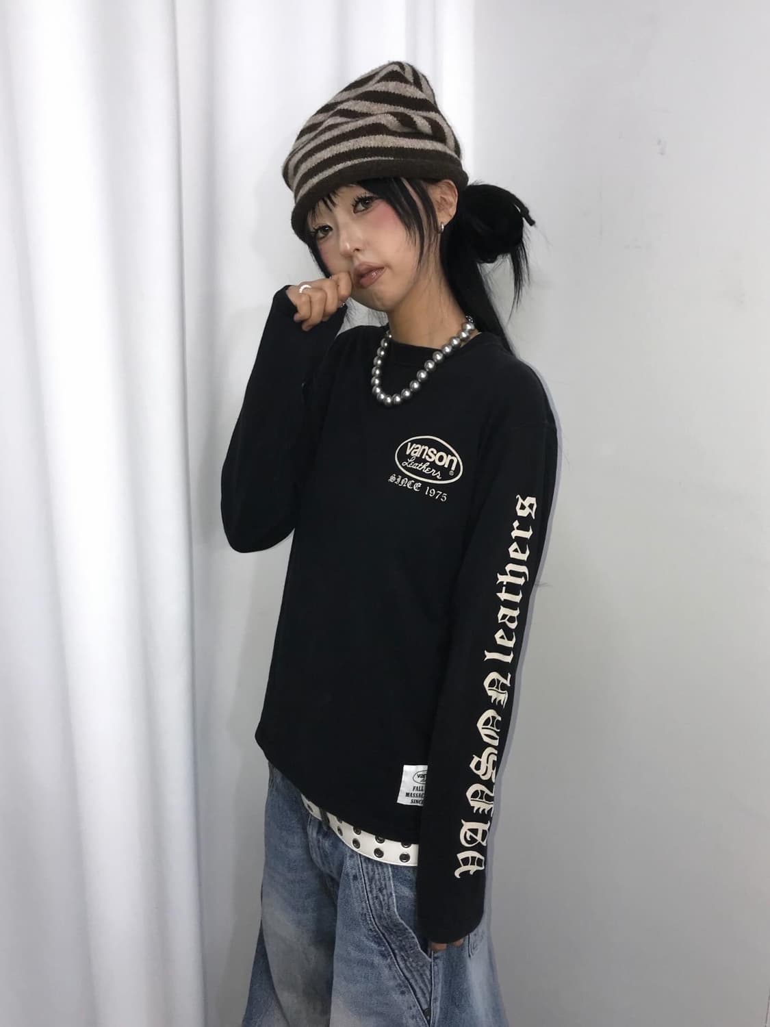 밴슨 크롬맛 풀 프린팅 롱슬리브 상품이미지3