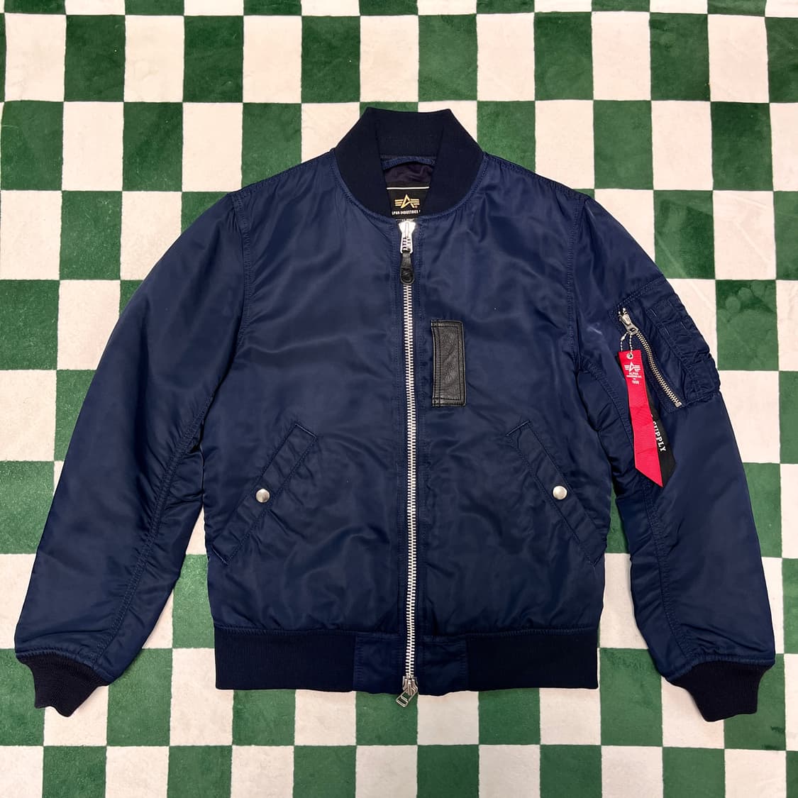 (택포) 알파인더스트리 MA-1 플라이트 봄버 자켓 타이트핏 상품이미지1