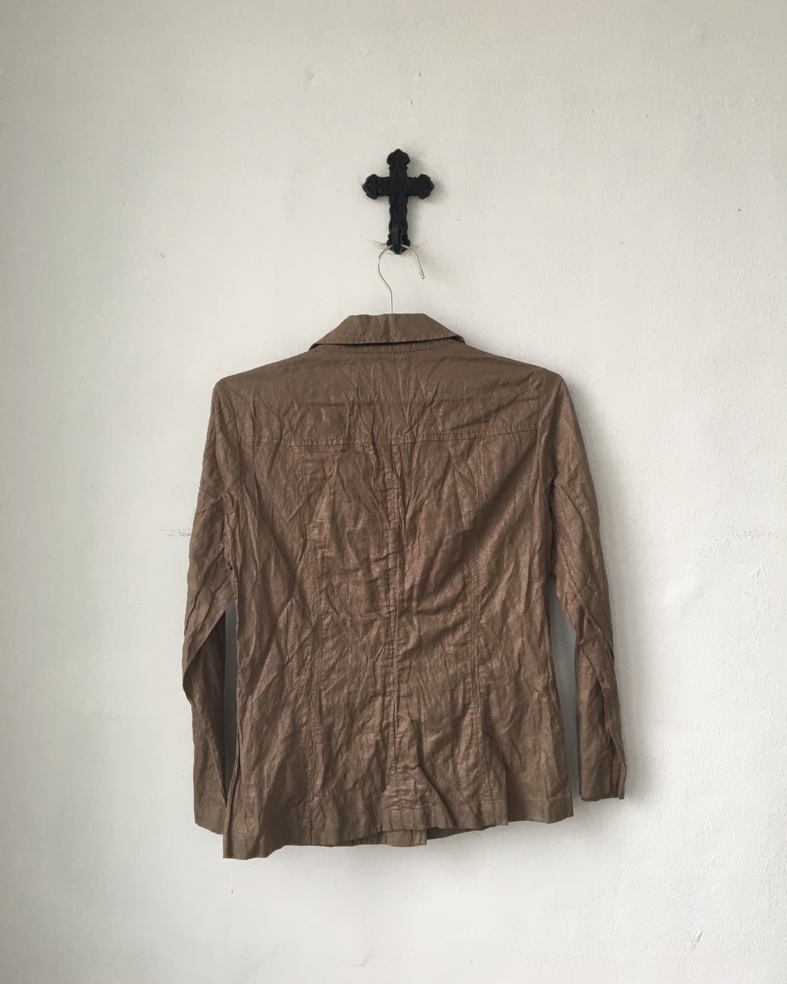 Pattern point glossy jacket 상품이미지3