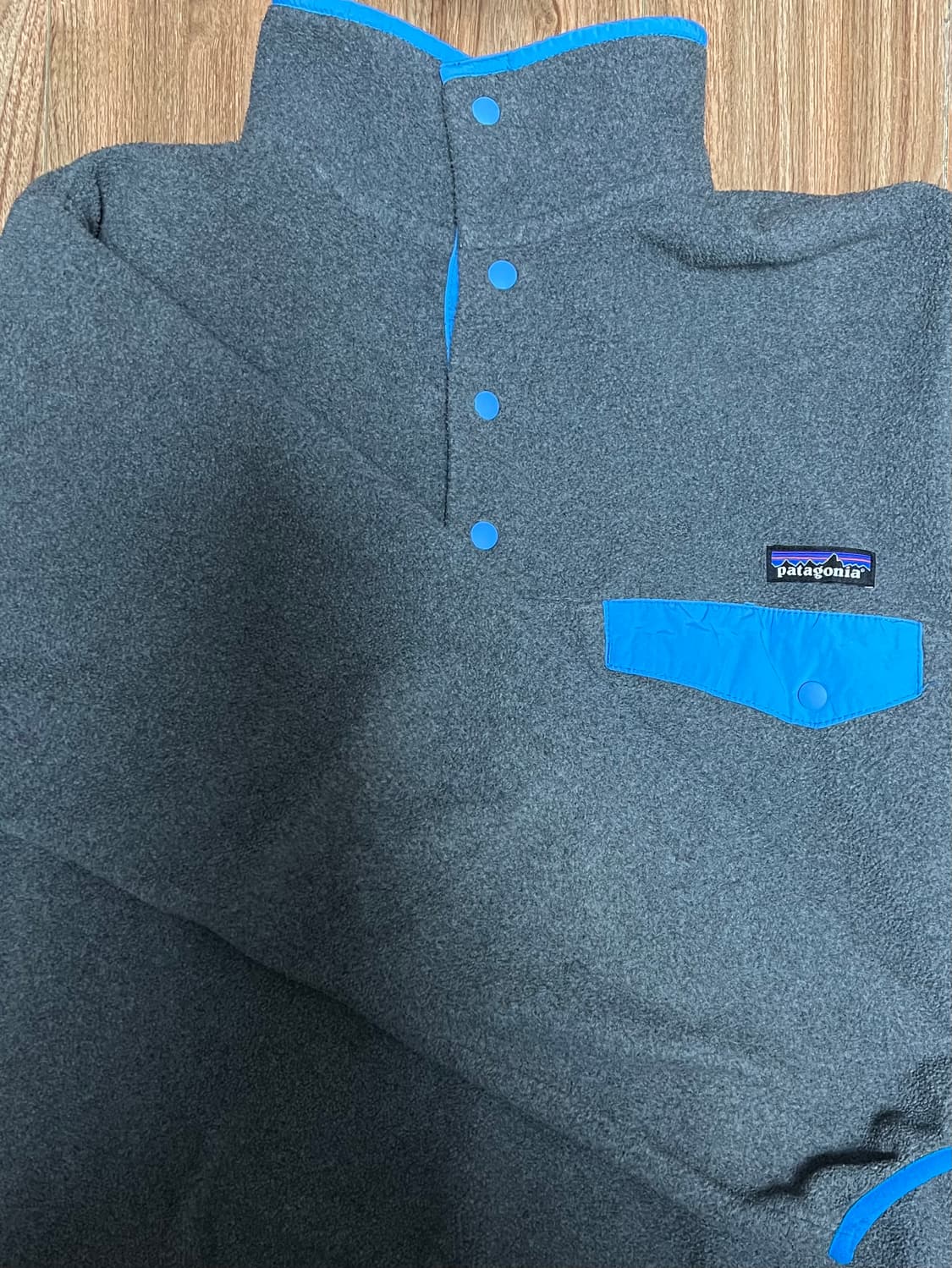 파타고니아 신칠라 그레이 블루 S 상품이미지1