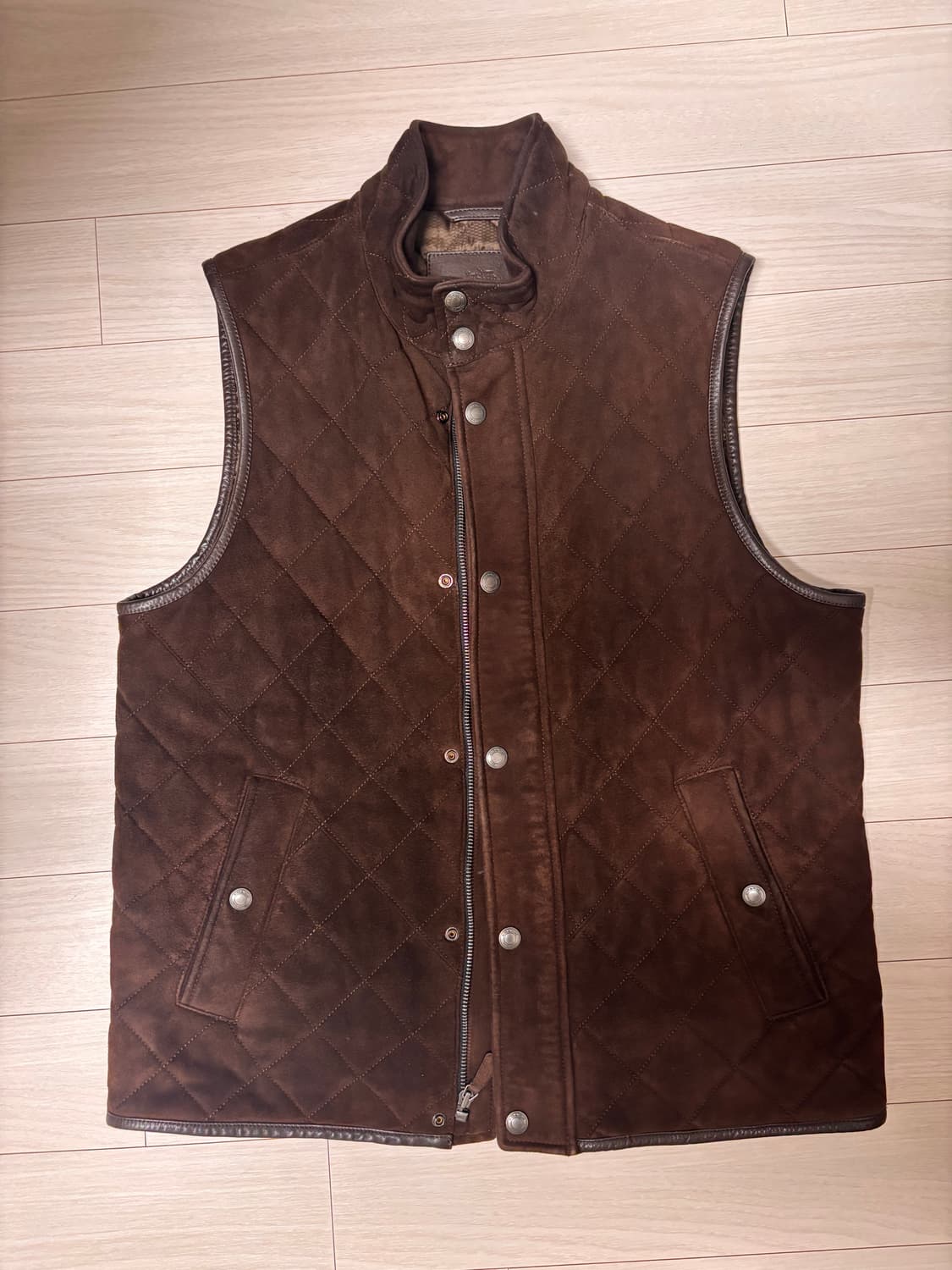 (Msize)코치 스웨이드 베스트  상품이미지1