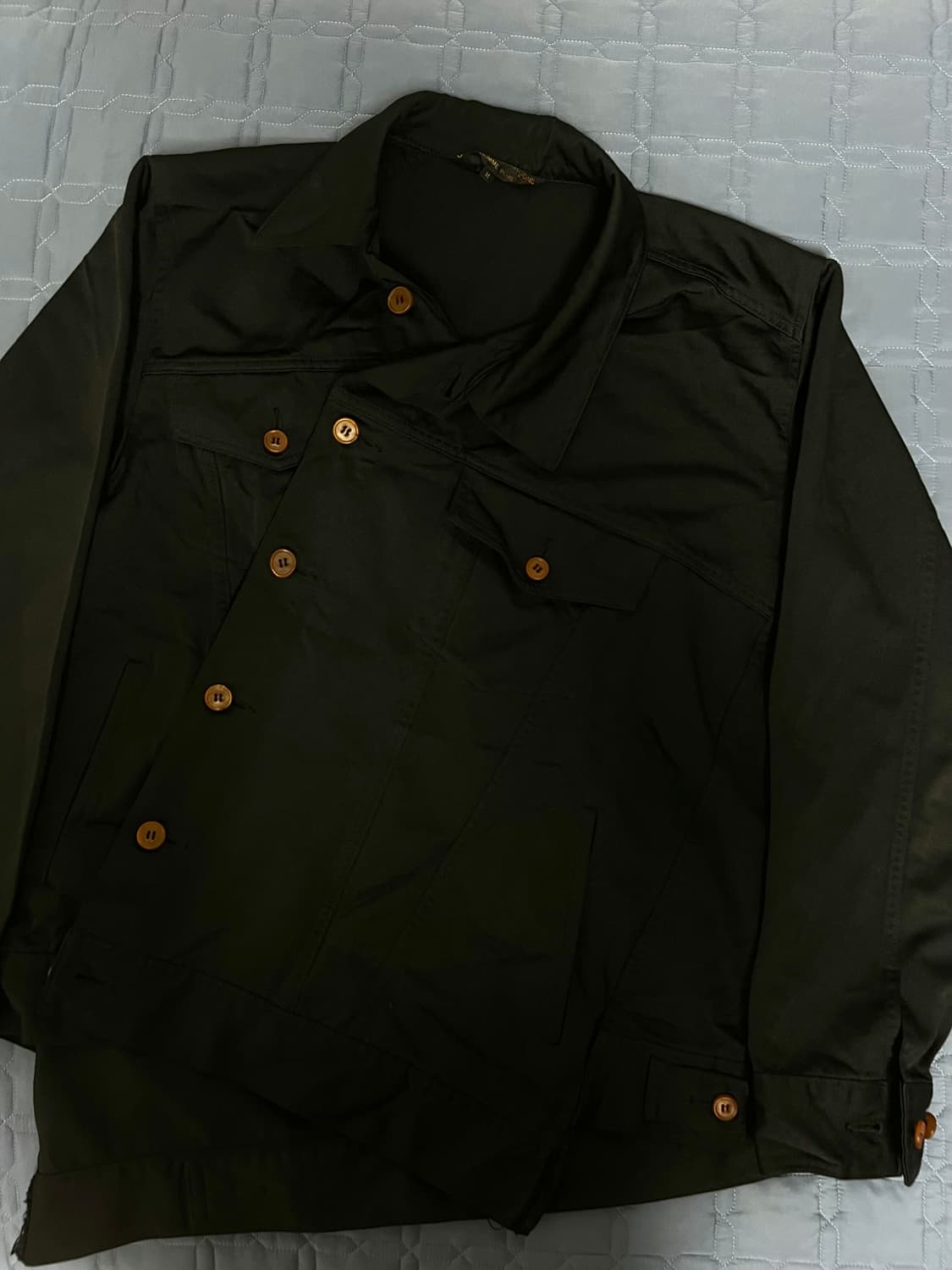 꼼데가르송 옴므 플러스 비대칭 트러커 자켓 M 상품이미지2