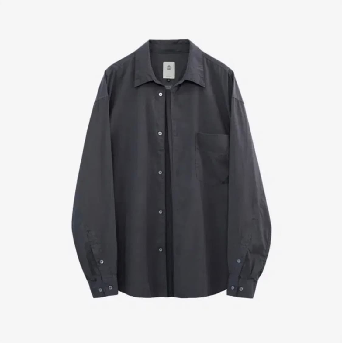 (3) 폴리테루 텐코 루즈드 셔츠 퍼플그레이 퍼그 상품이미지1