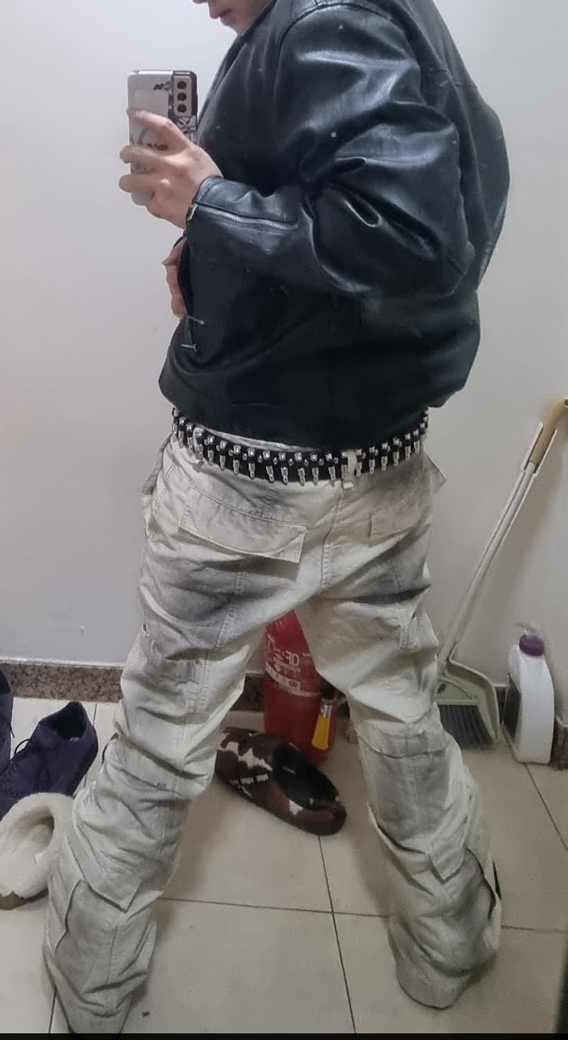 MNGU 플레어 카고 팬츠 상품이미지1