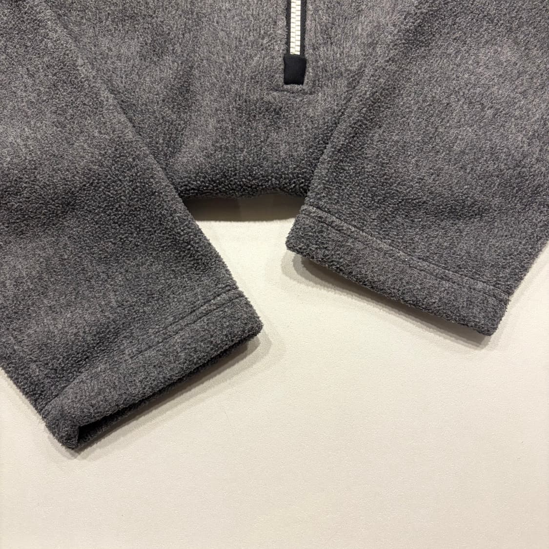 [M] 노스페이스 화이트라벨 하프집업 플리스 회색 B364 상품이미지8