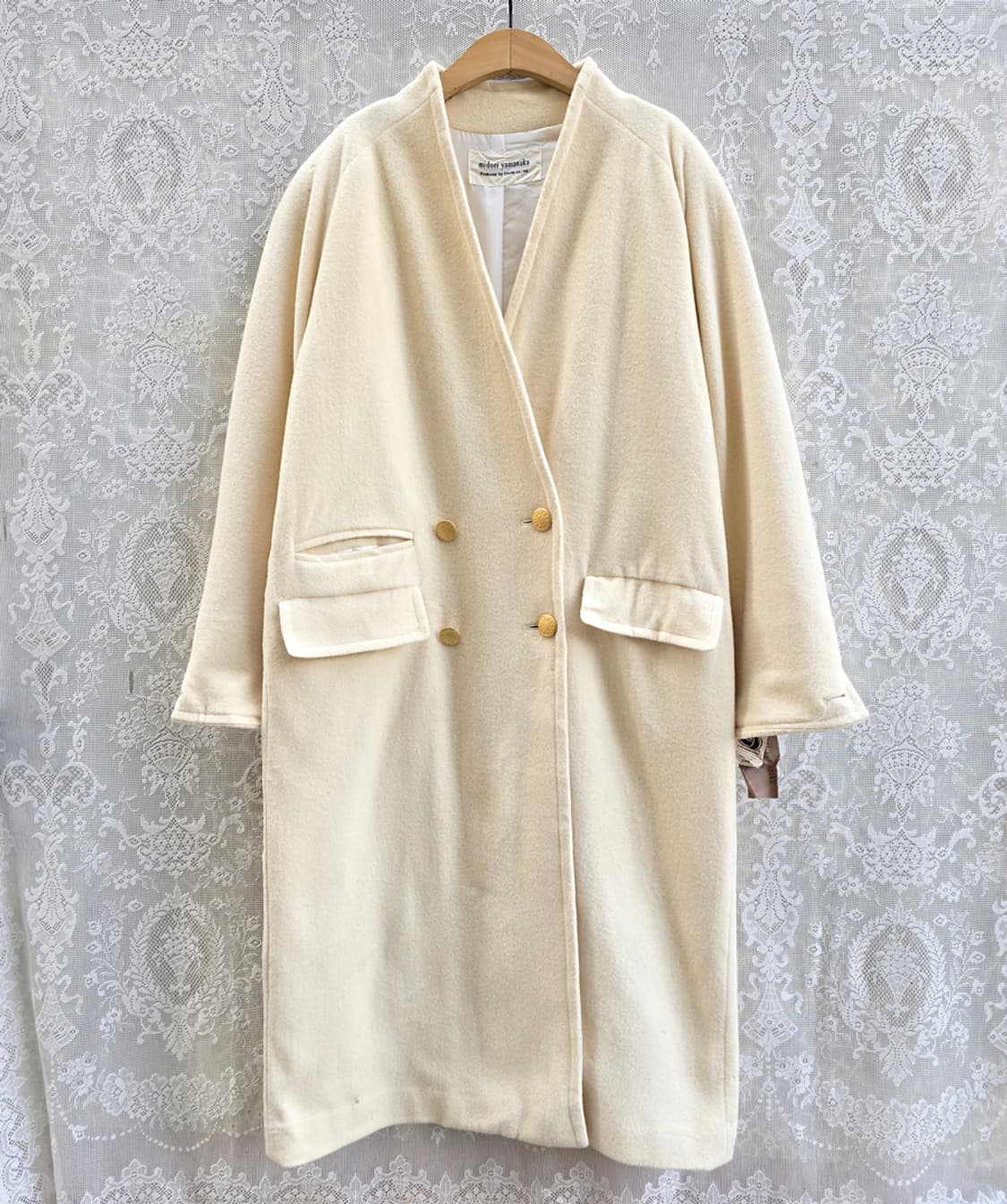 80s 미도리 야마나카 빈티지 코트 (made in japan) 상품이미지1