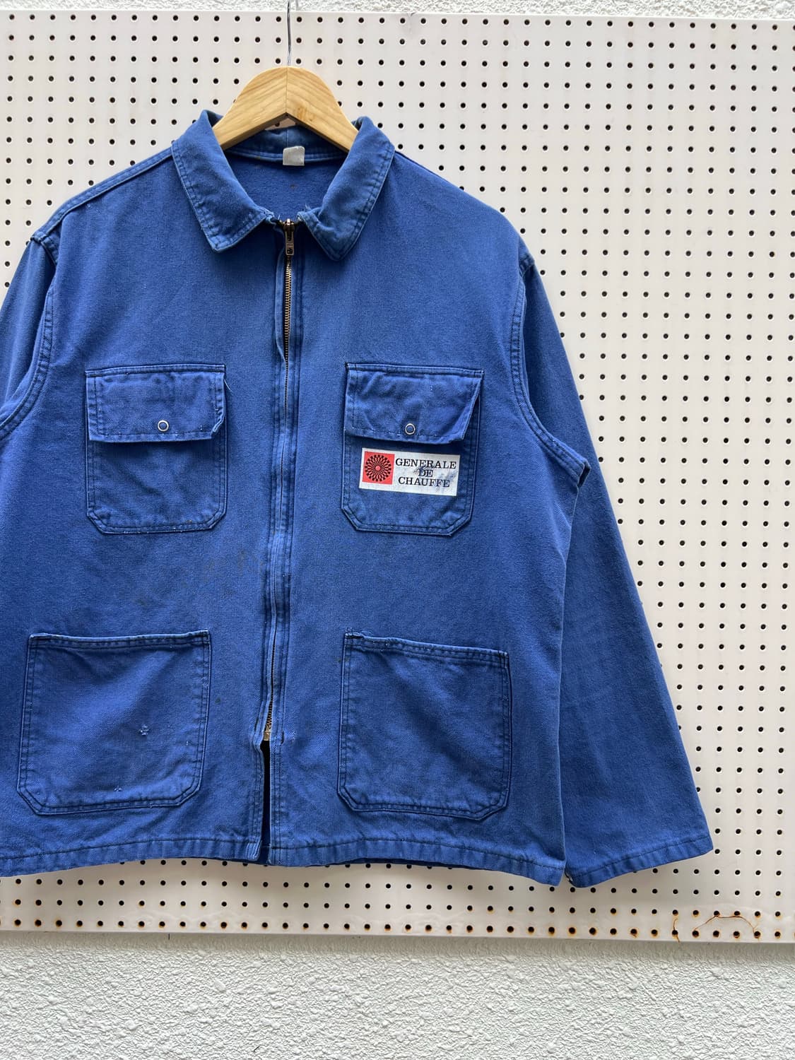 OLD VINTAGE WASHING BLUE 빈티지프렌치워크자켓 상품이미지5