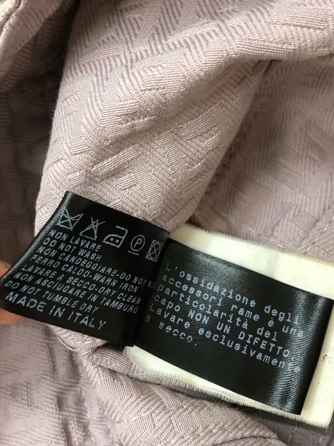 Fendi 펜디 퍼플 그레이 모터사이클 크롭 자켓  상품이미지9