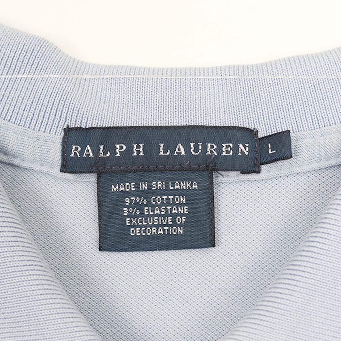 폴로랄프로렌 포니 PK Sax 하프 티셔츠 (L) 상품이미지7