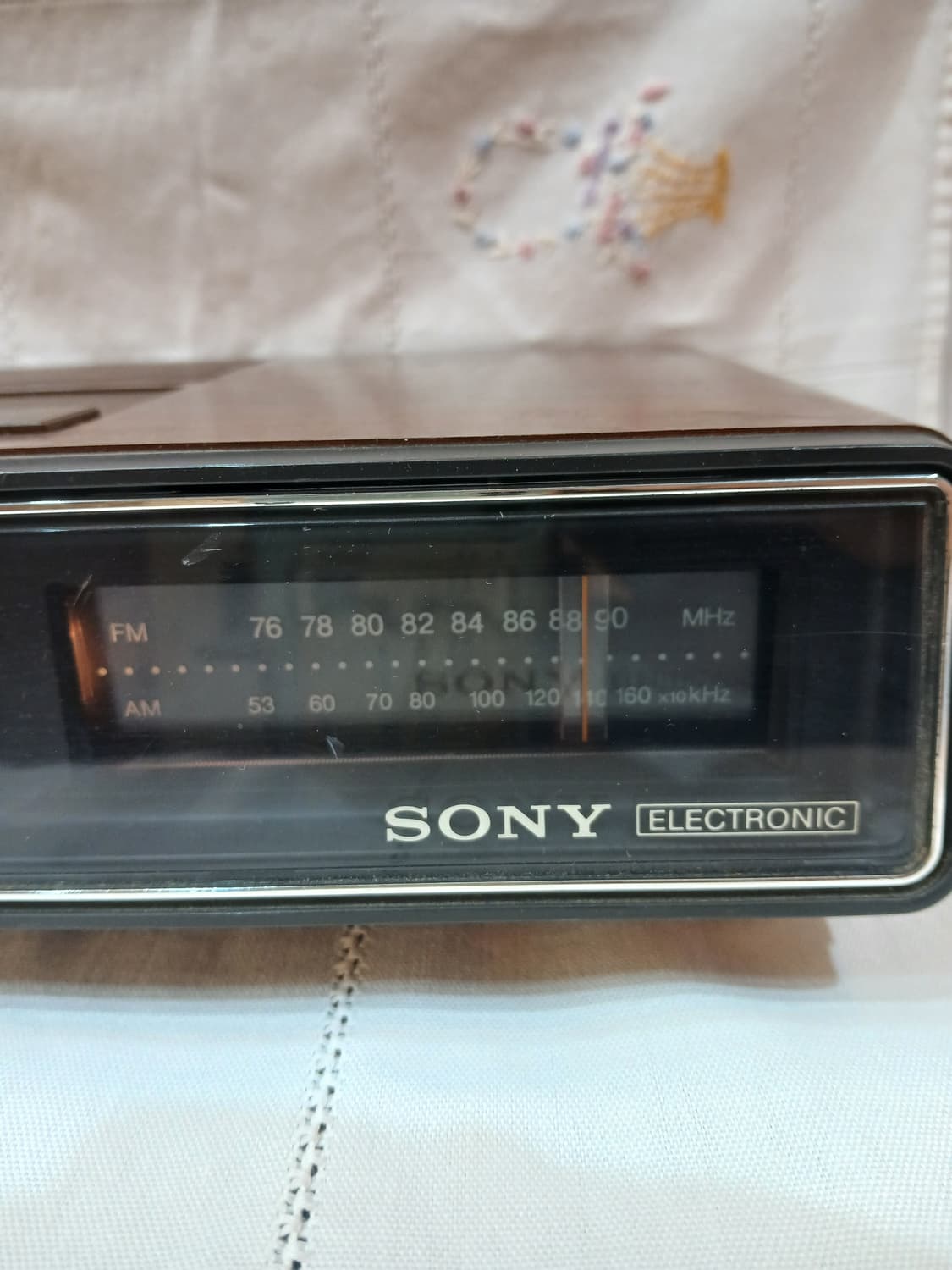 70년대 빈티지 소니 ICF-C530 디지털 시계 라디오 상품이미지2