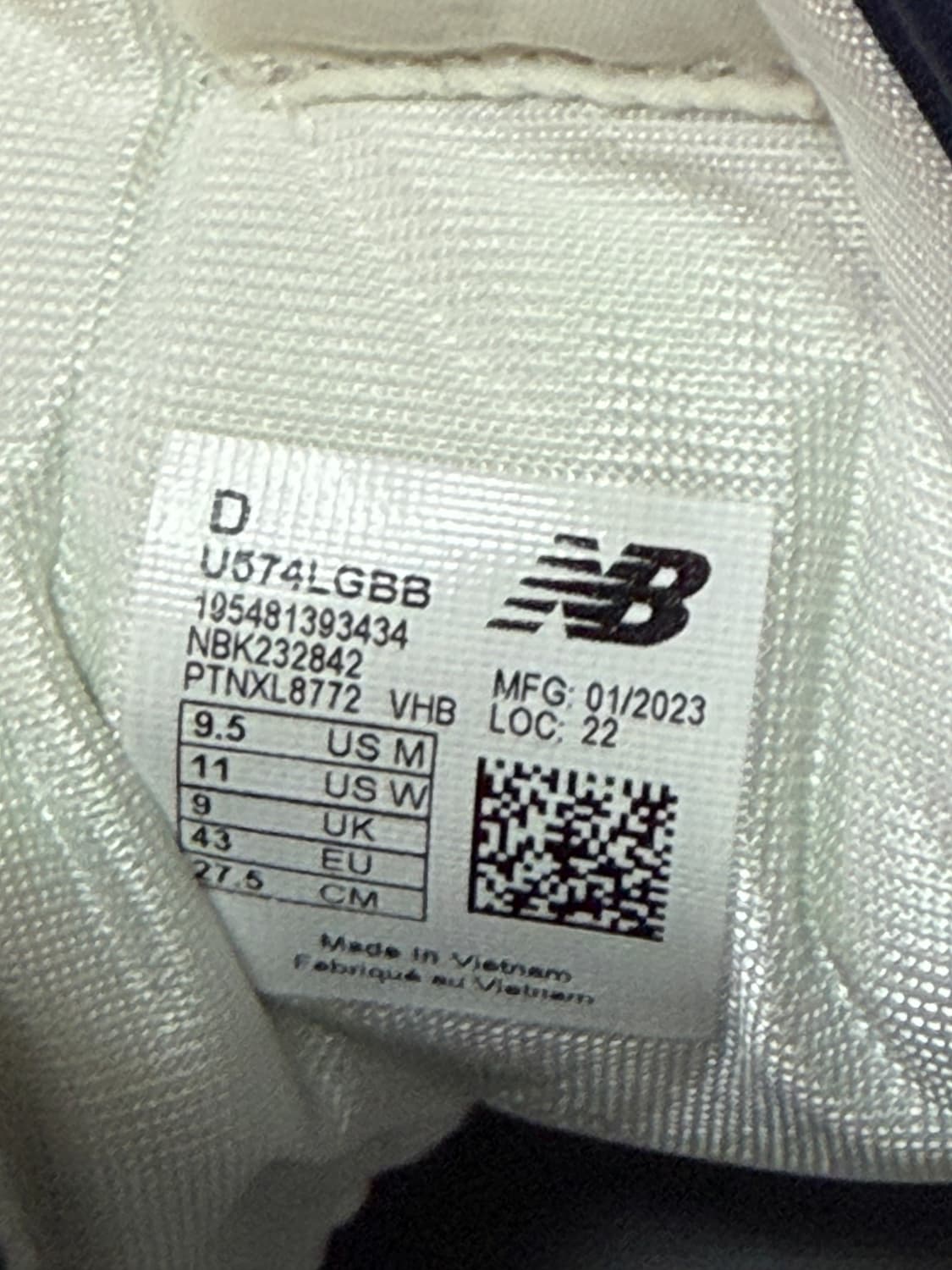 뉴발란스 574 레거시 블루 275 상품이미지6