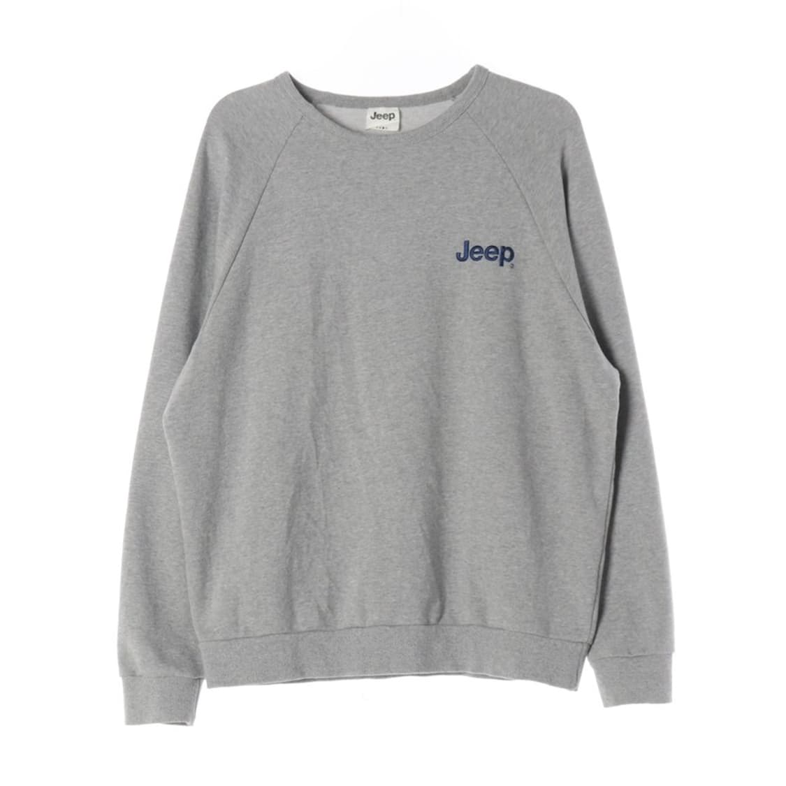 Jeep 미니 로고 래글런 맨투맨 L 상품이미지1