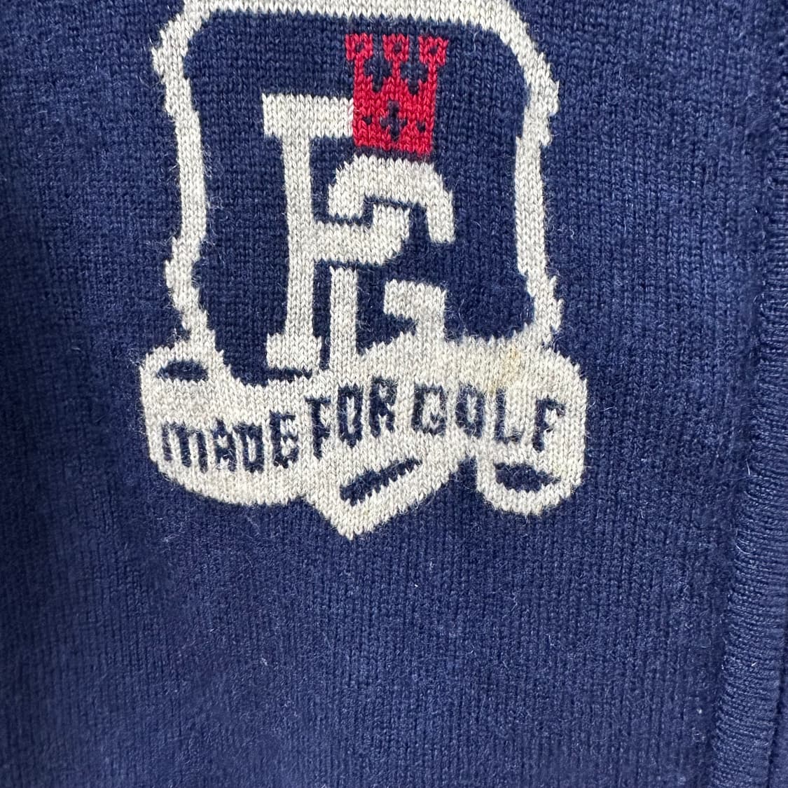 파리게이츠 골프 여성 울캐시미어 니트 집업 자켓 0사이즈 상품이미지7