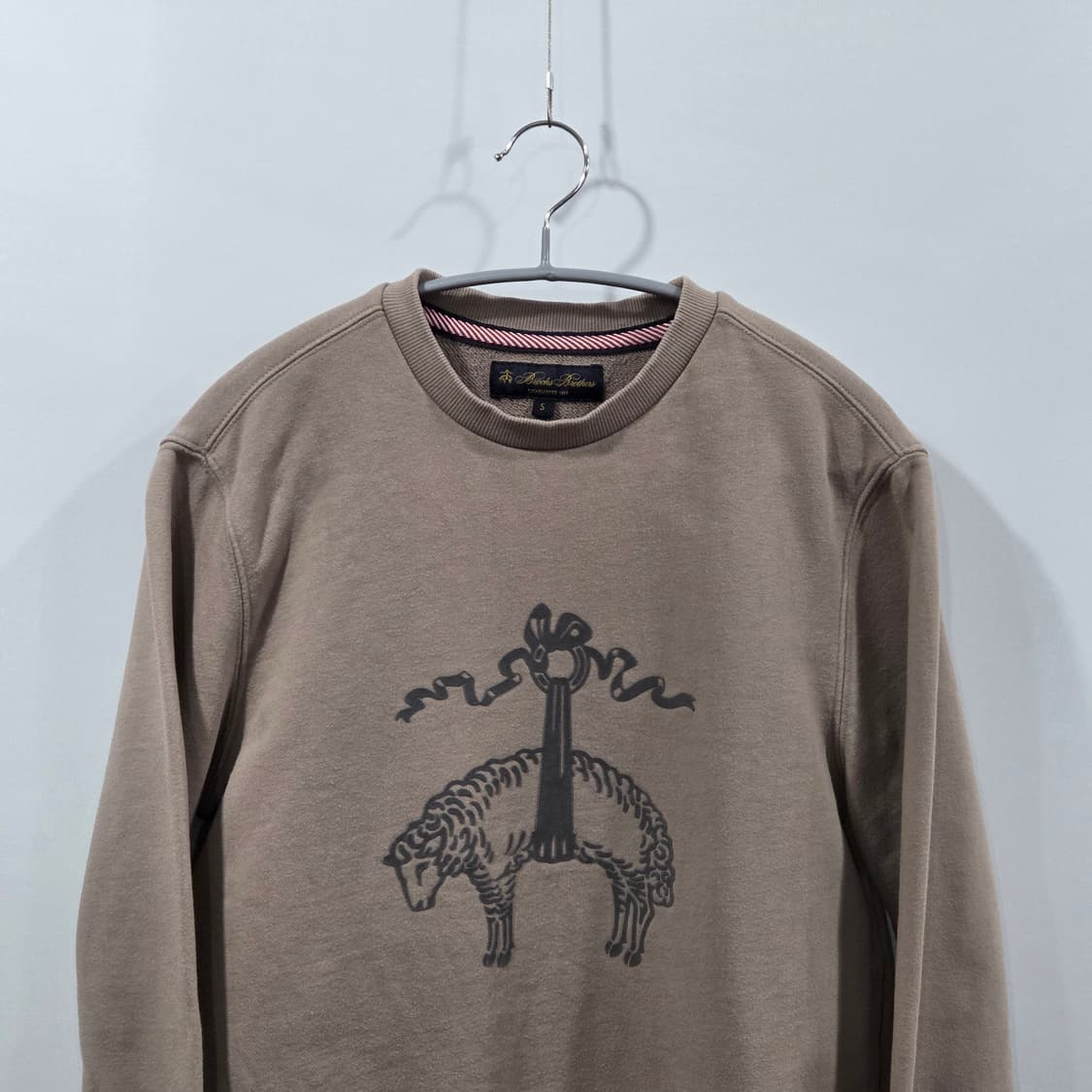 브룩스브라더스 프린팅 스웻셔츠 S 상품이미지2