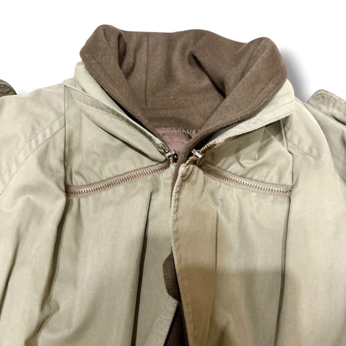 1980s Ermenegildo Zegna 디테처블 코트 상품이미지3