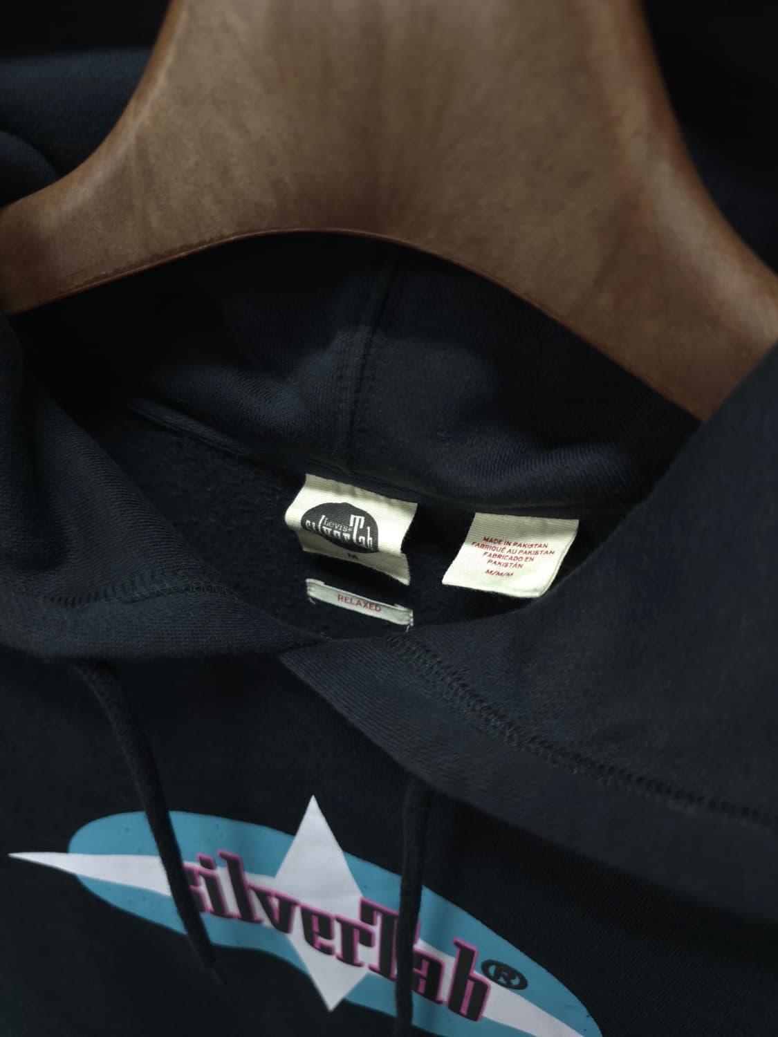 리바이스 Silver Tab 엠보 로고 프린팅 기모 후드티 상품이미지8