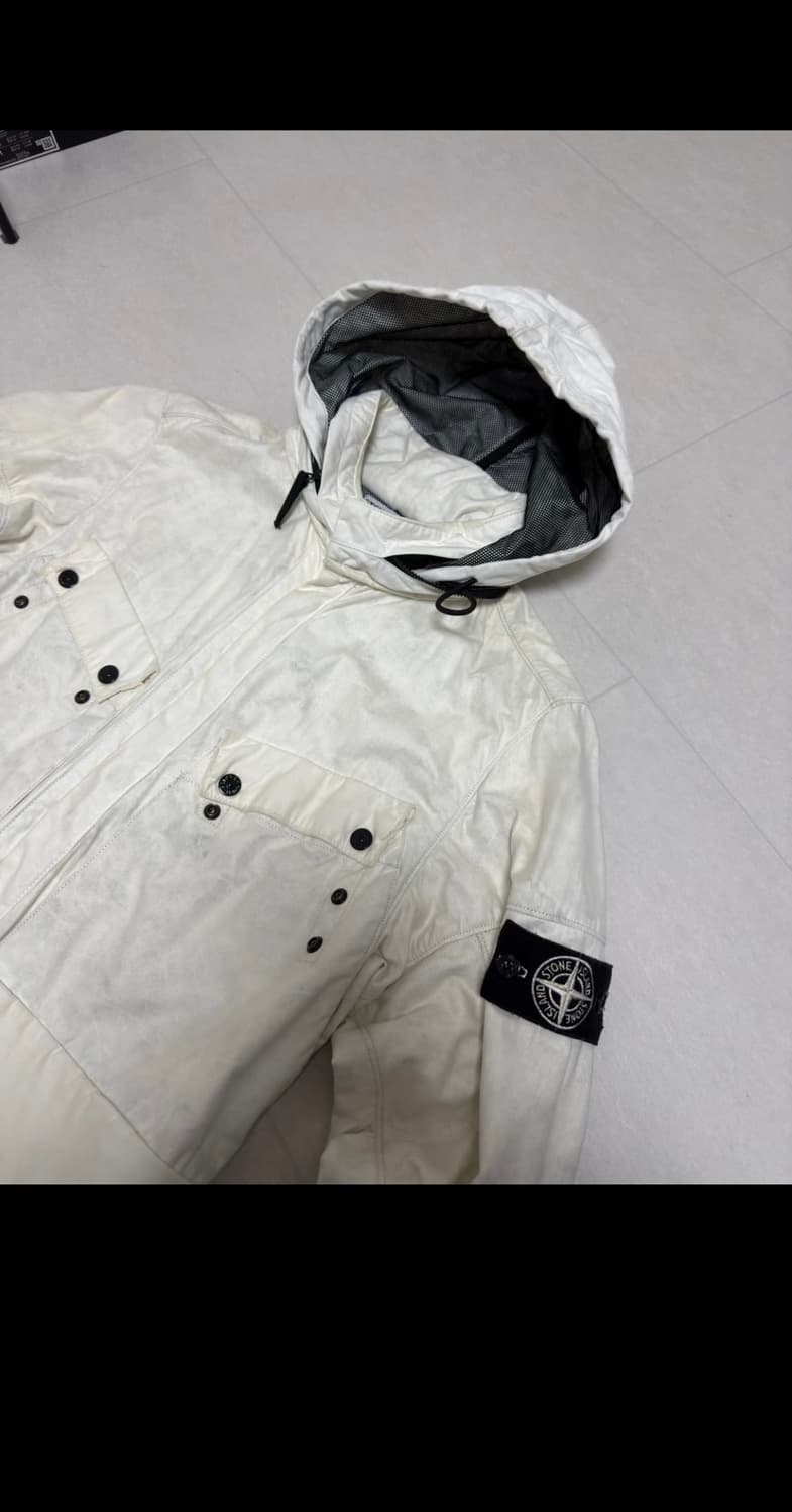 00's 스톤아일랜드 아카이브 Tyvek 화이트 자켓 상품이미지3